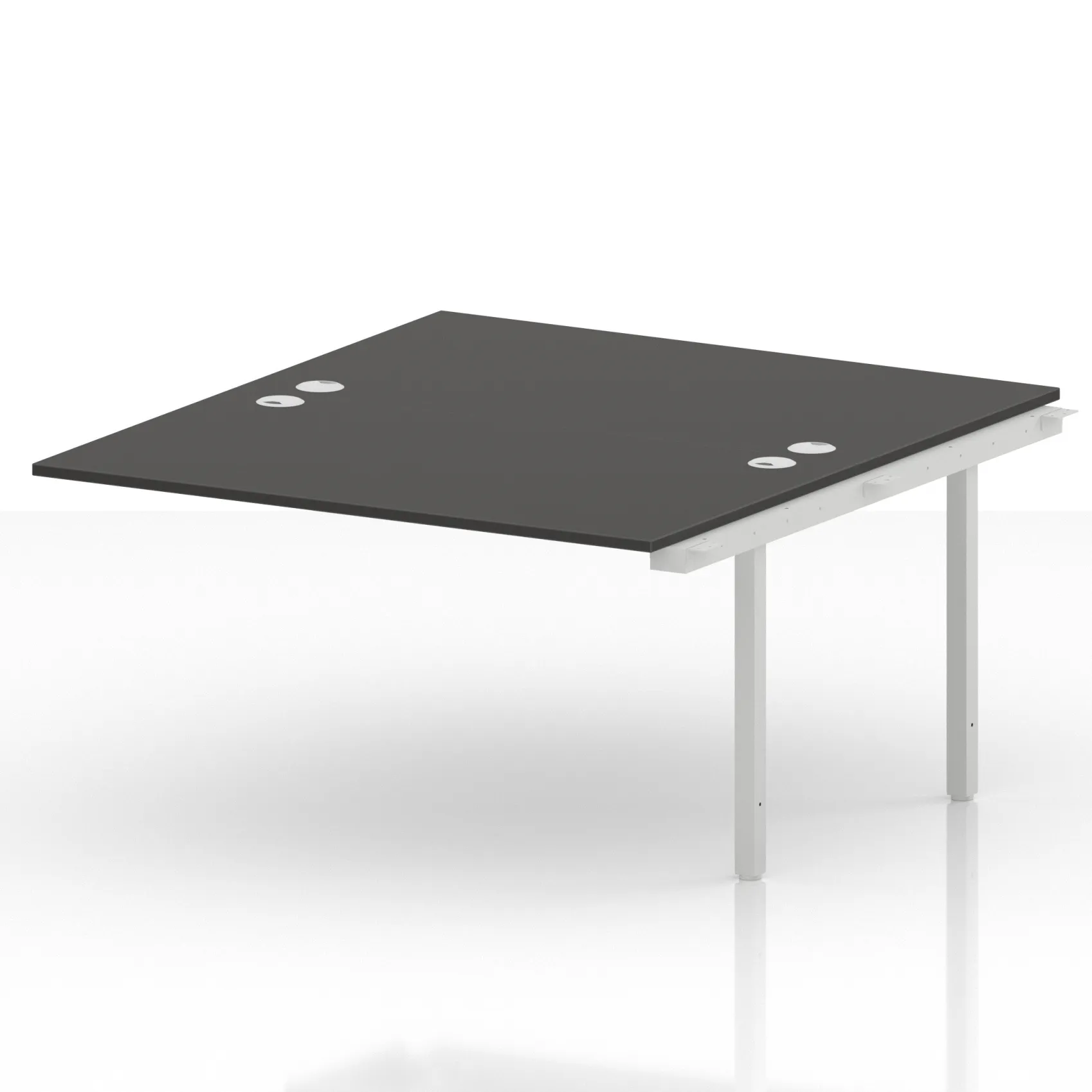 Impulse Back-to-Back Bench Desk Extension Kit for 2 More People
