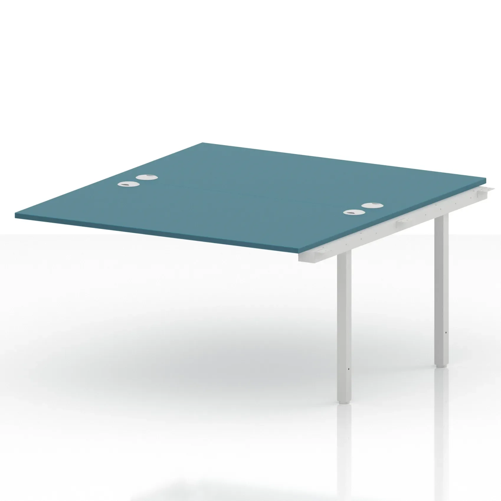 Impulse Back-to-Back Bench Desk Extension Kit for 2 More People