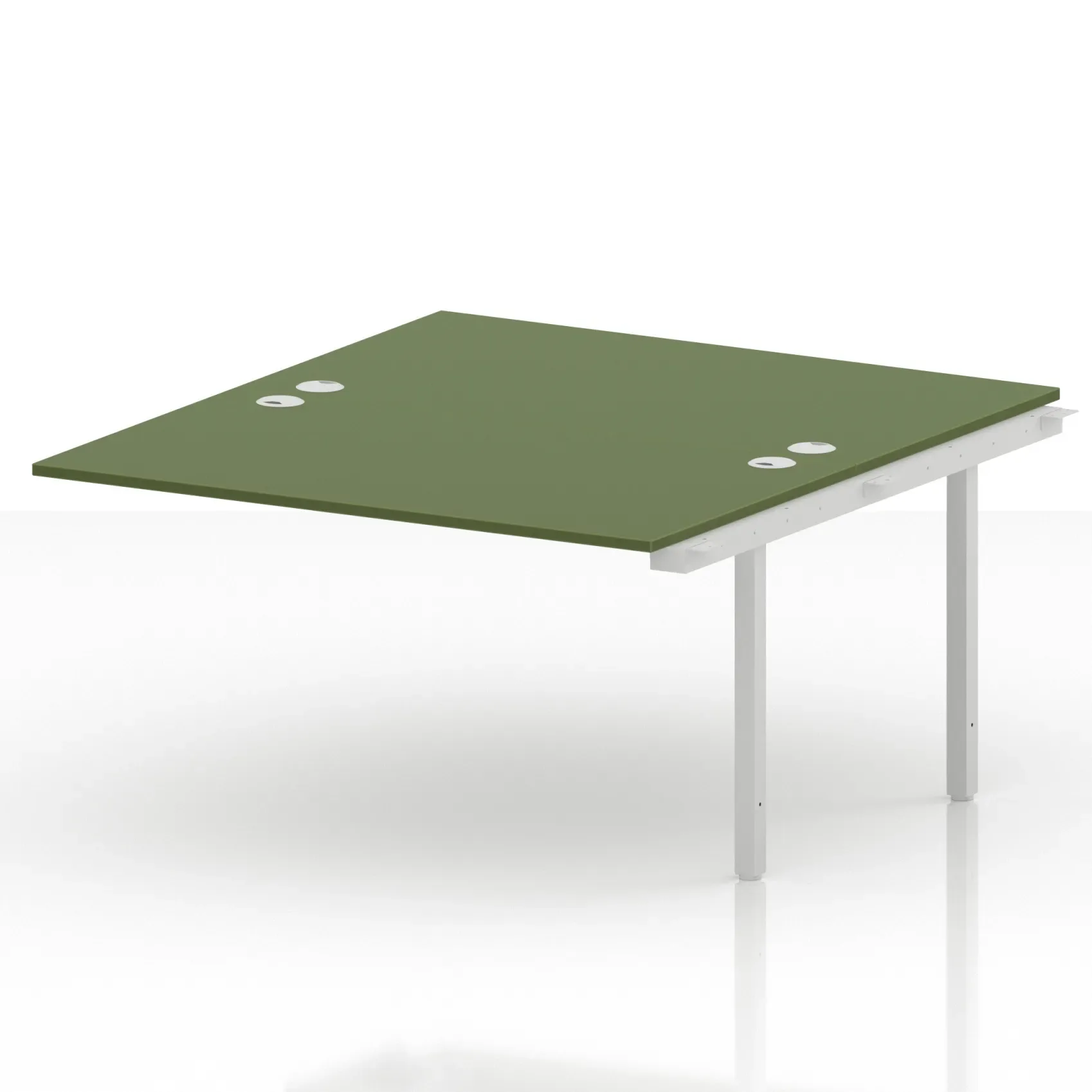 Impulse Back-to-Back Bench Desk Extension Kit for 2 More People