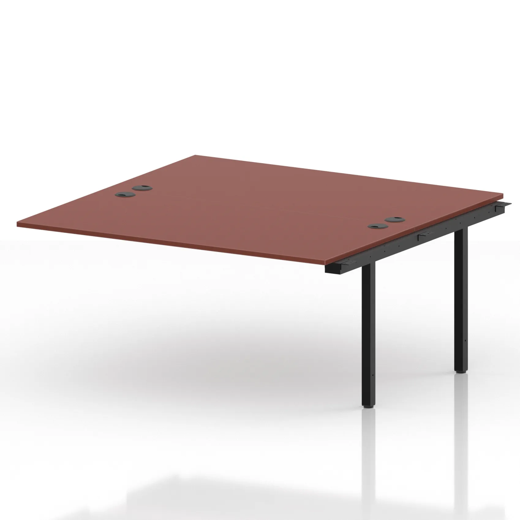 Impulse Back-to-Back Bench Desk Extension Kit for 2 More People