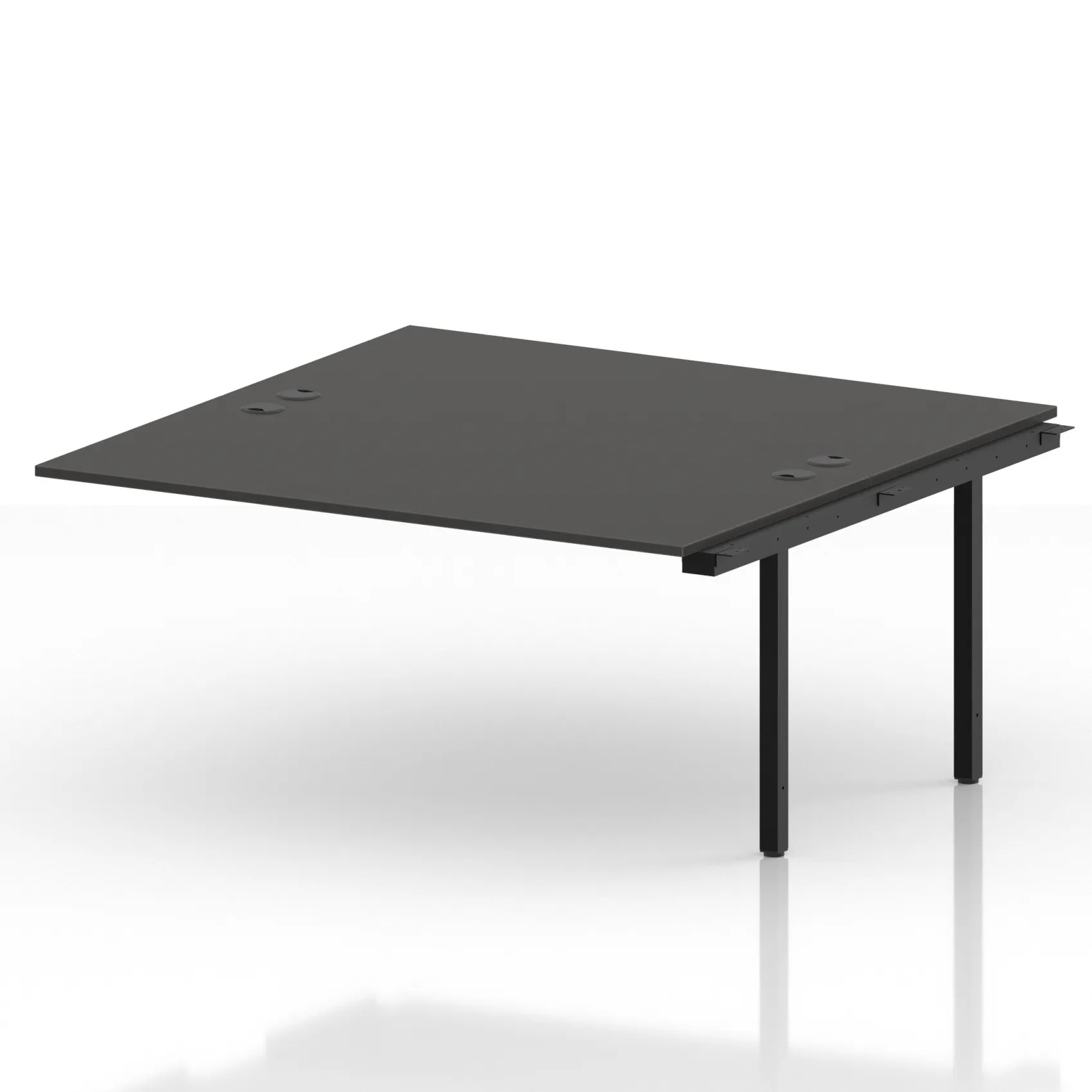 Impulse Back-to-Back Bench Desk Extension Kit for 2 More People