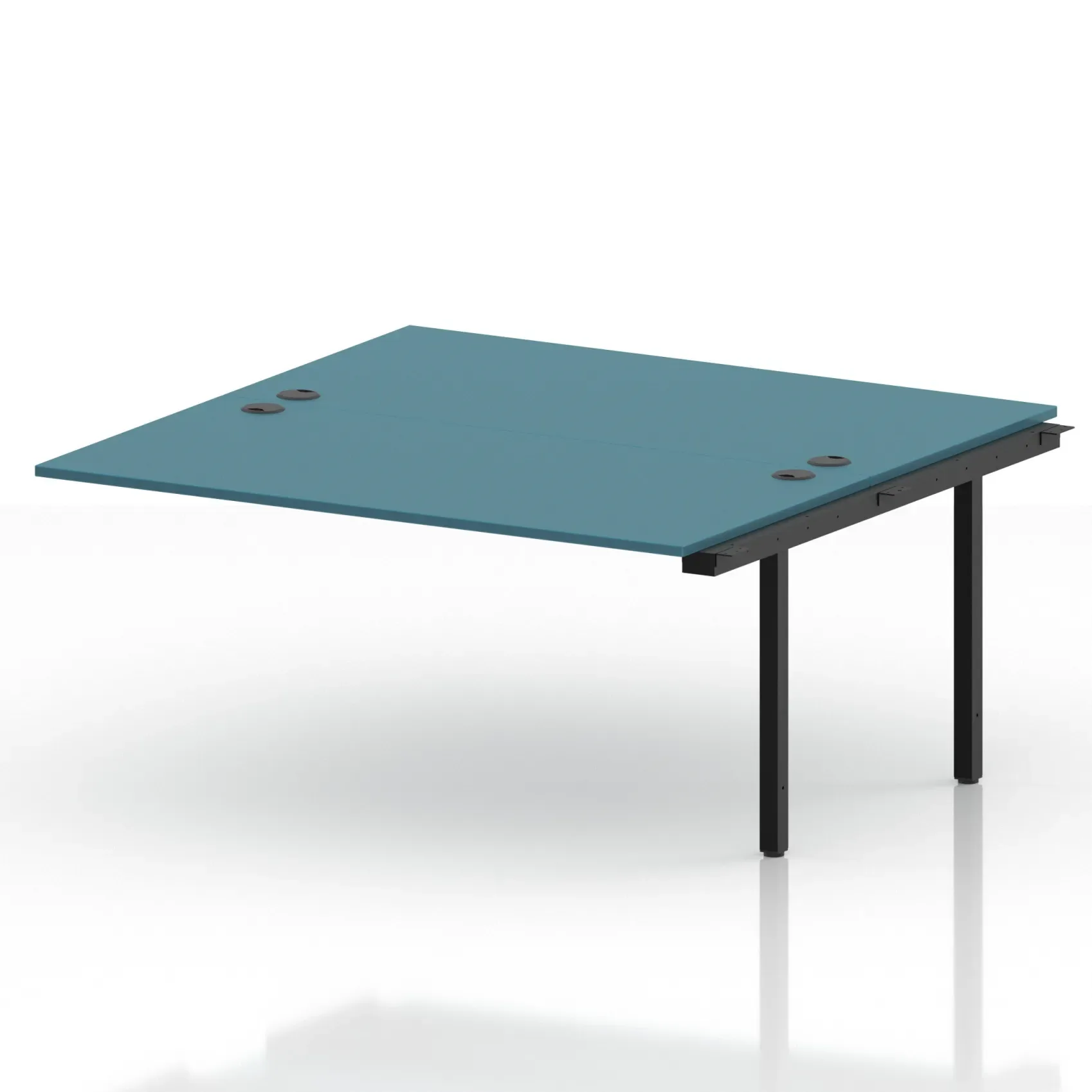 Impulse Back-to-Back Bench Desk Extension Kit for 2 More People