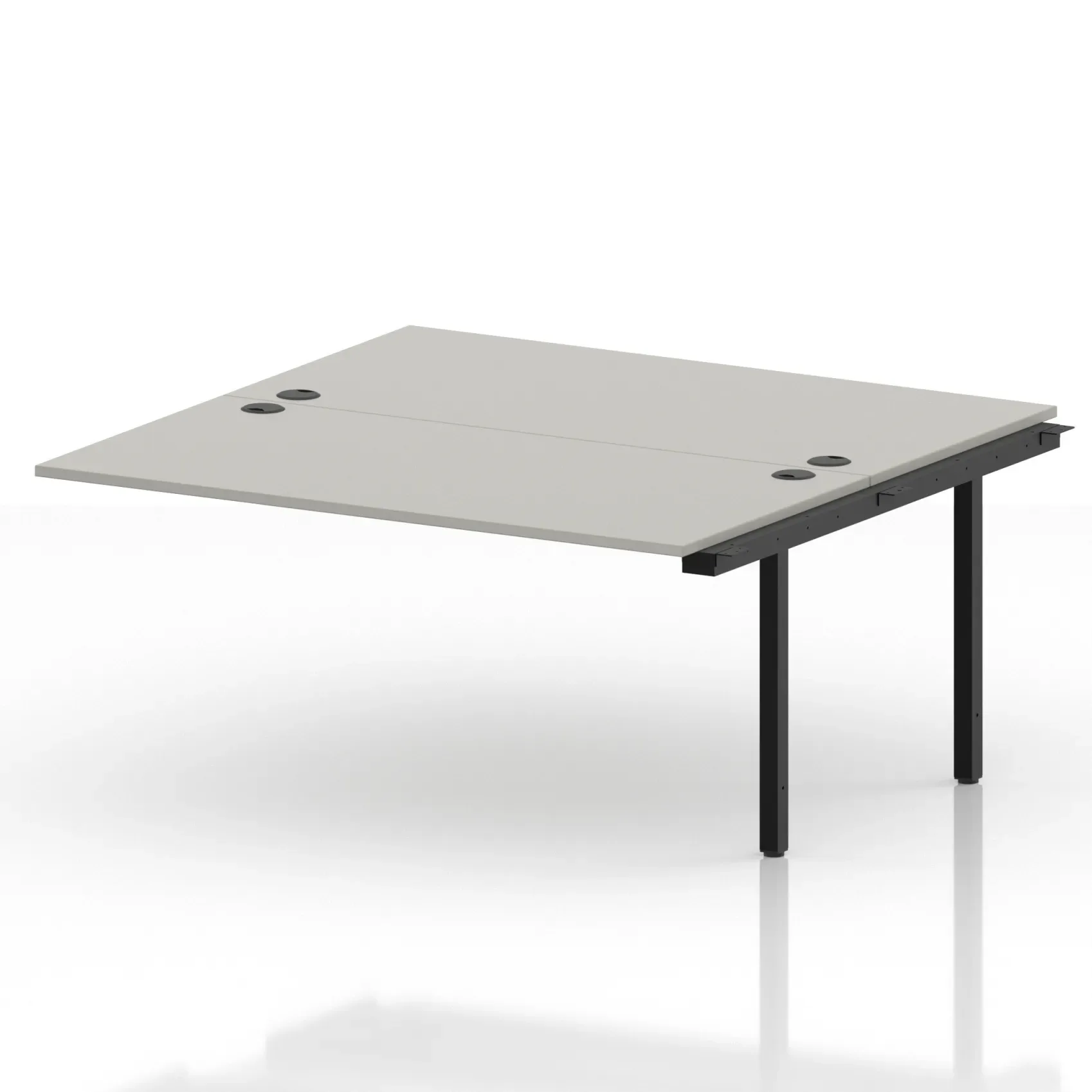 Impulse Back-to-Back Bench Desk Extension Kit for 2 More People