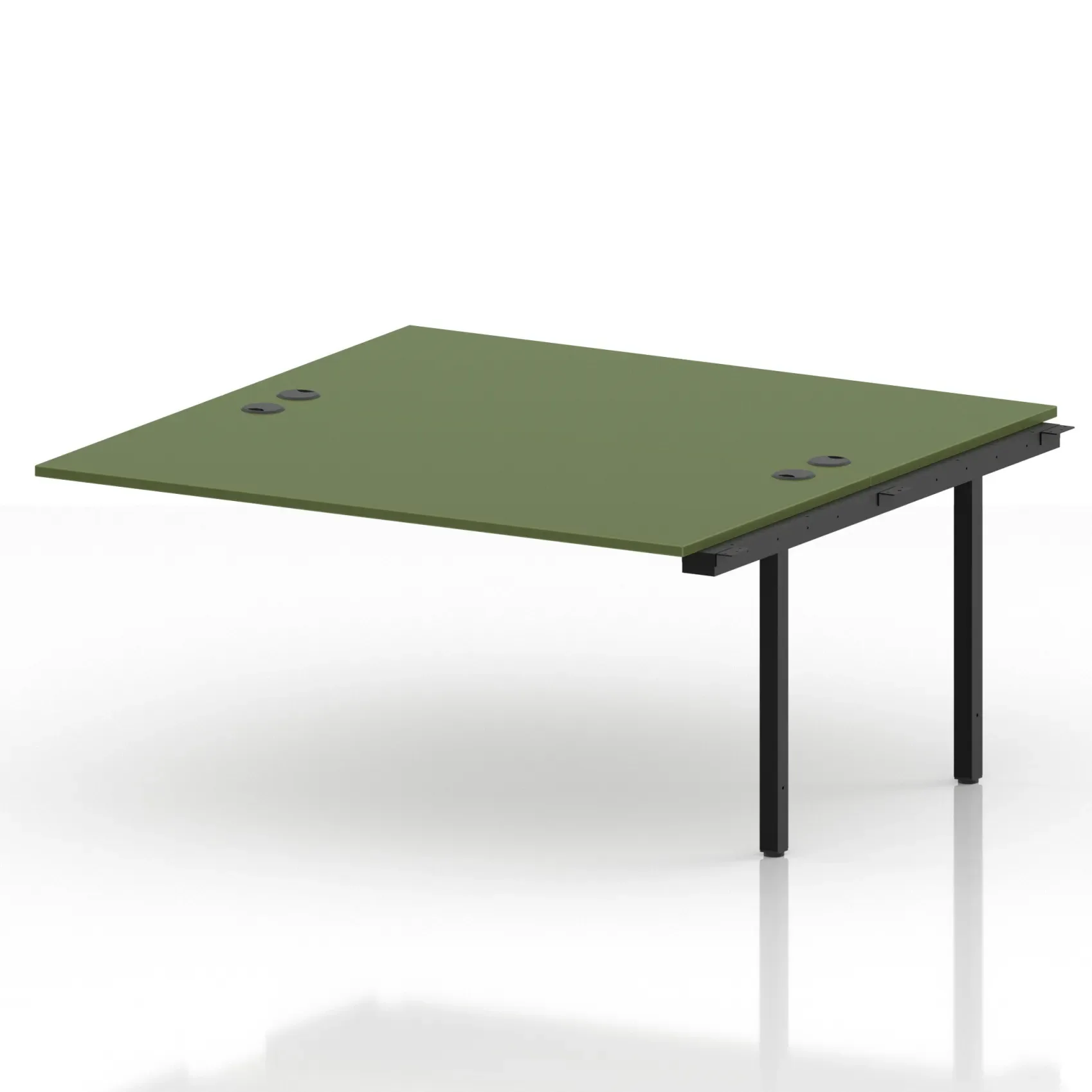 Impulse Back-to-Back Bench Desk Extension Kit for 2 More People