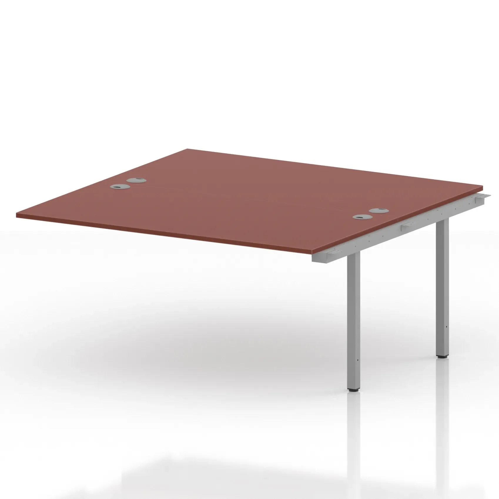 Impulse Back-to-Back Bench Desk Extension Kit for 2 More People