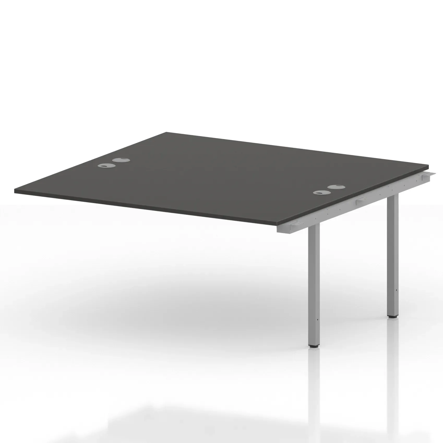 Impulse Back-to-Back Bench Desk Extension Kit for 2 More People