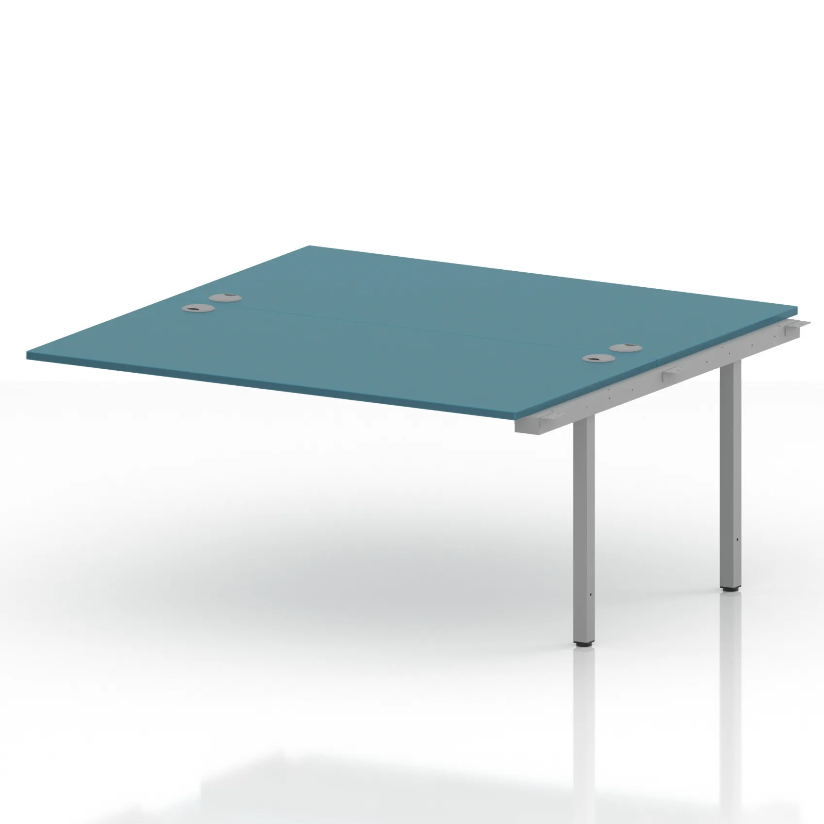 Impulse Back-to-Back Bench Desk Extension Kit for 2 More People