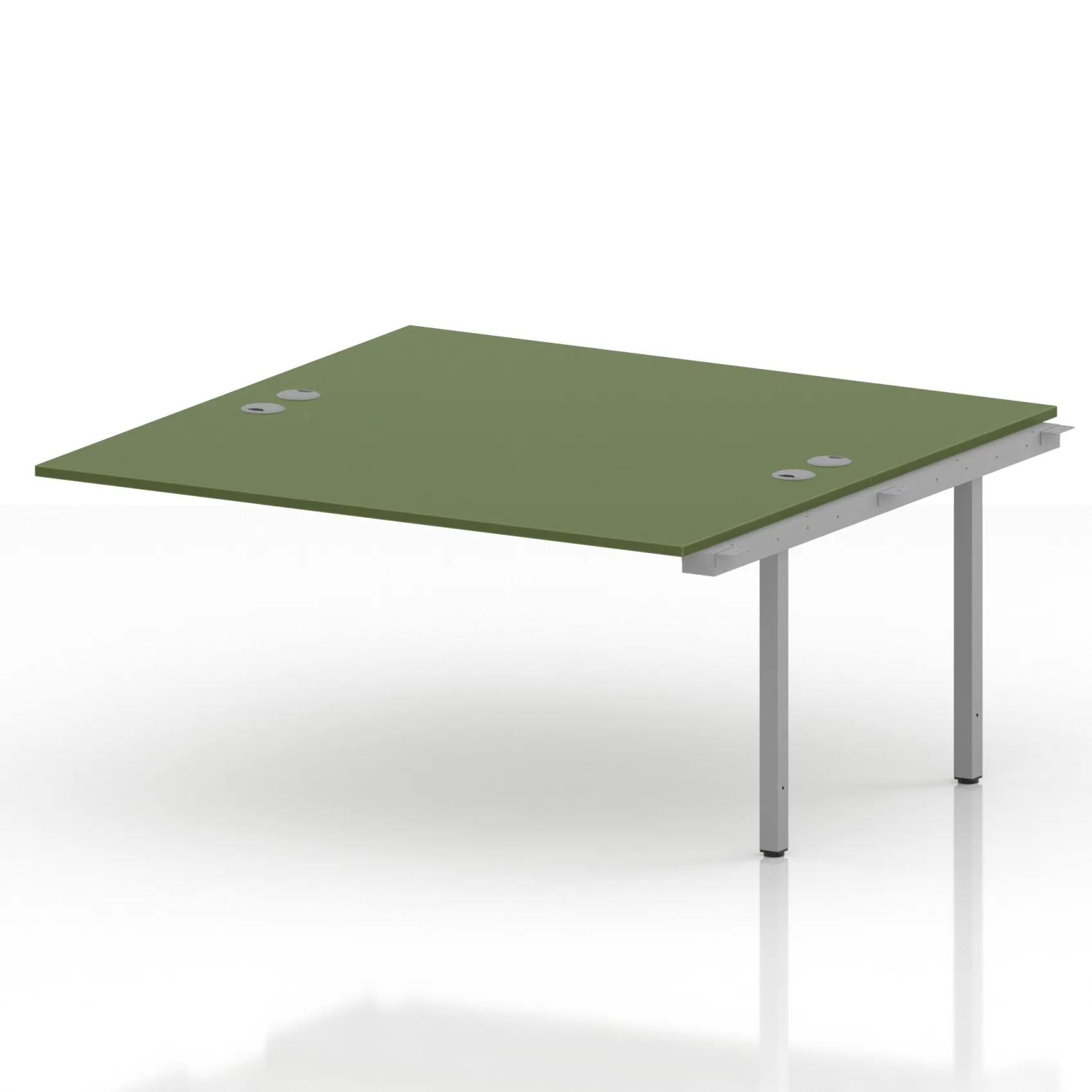 Impulse Back-to-Back Bench Desk Extension Kit for 2 More People