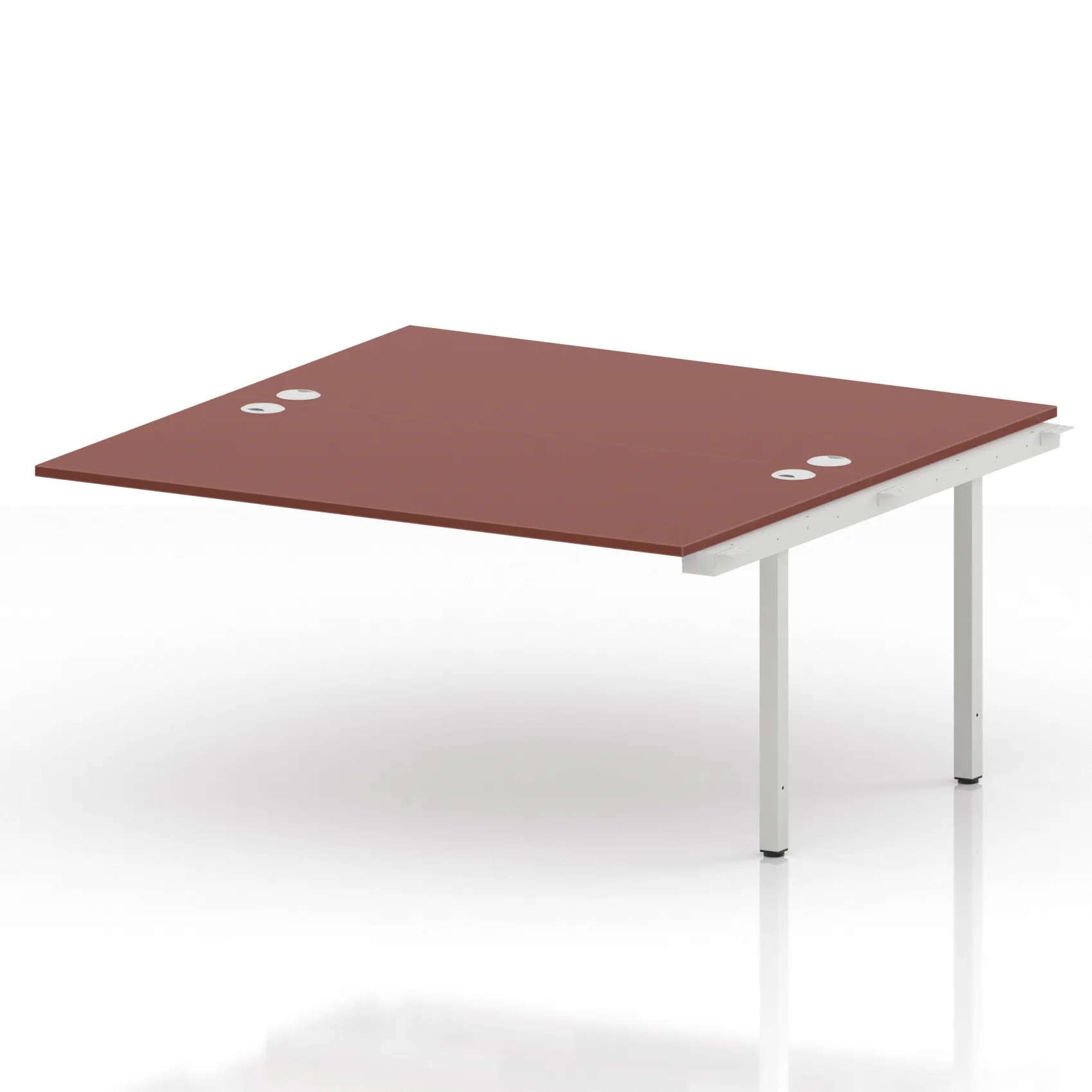 Impulse Back-to-Back Bench Desk Extension Kit for 2 More People