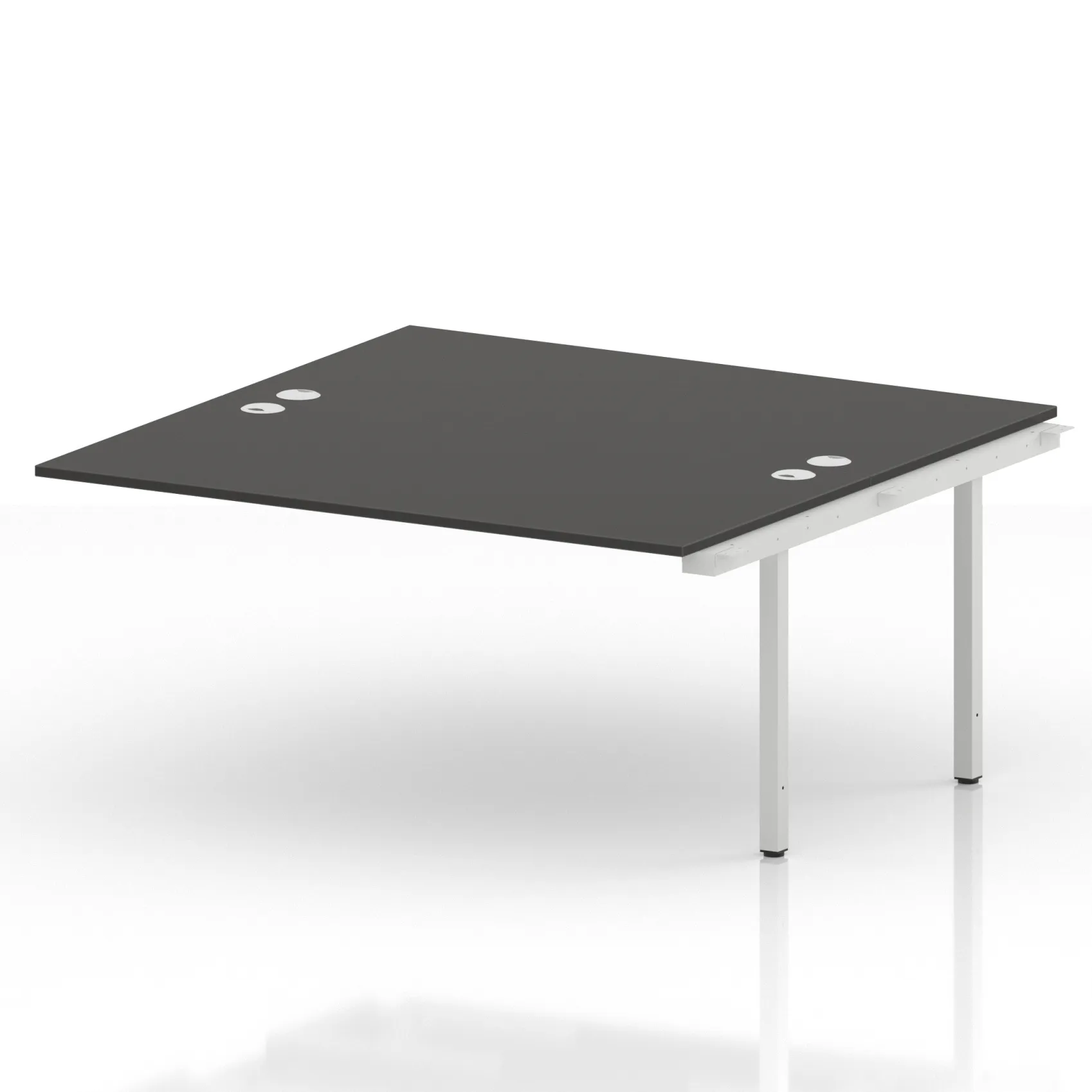 Impulse Back-to-Back Bench Desk Extension Kit for 2 More People