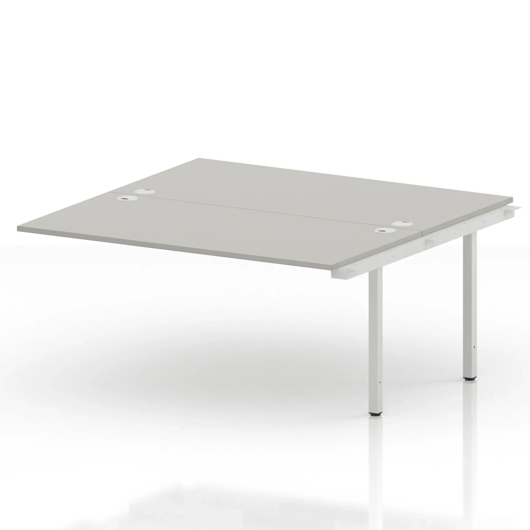 Impulse Back-to-Back Bench Desk Extension Kit for 2 More People