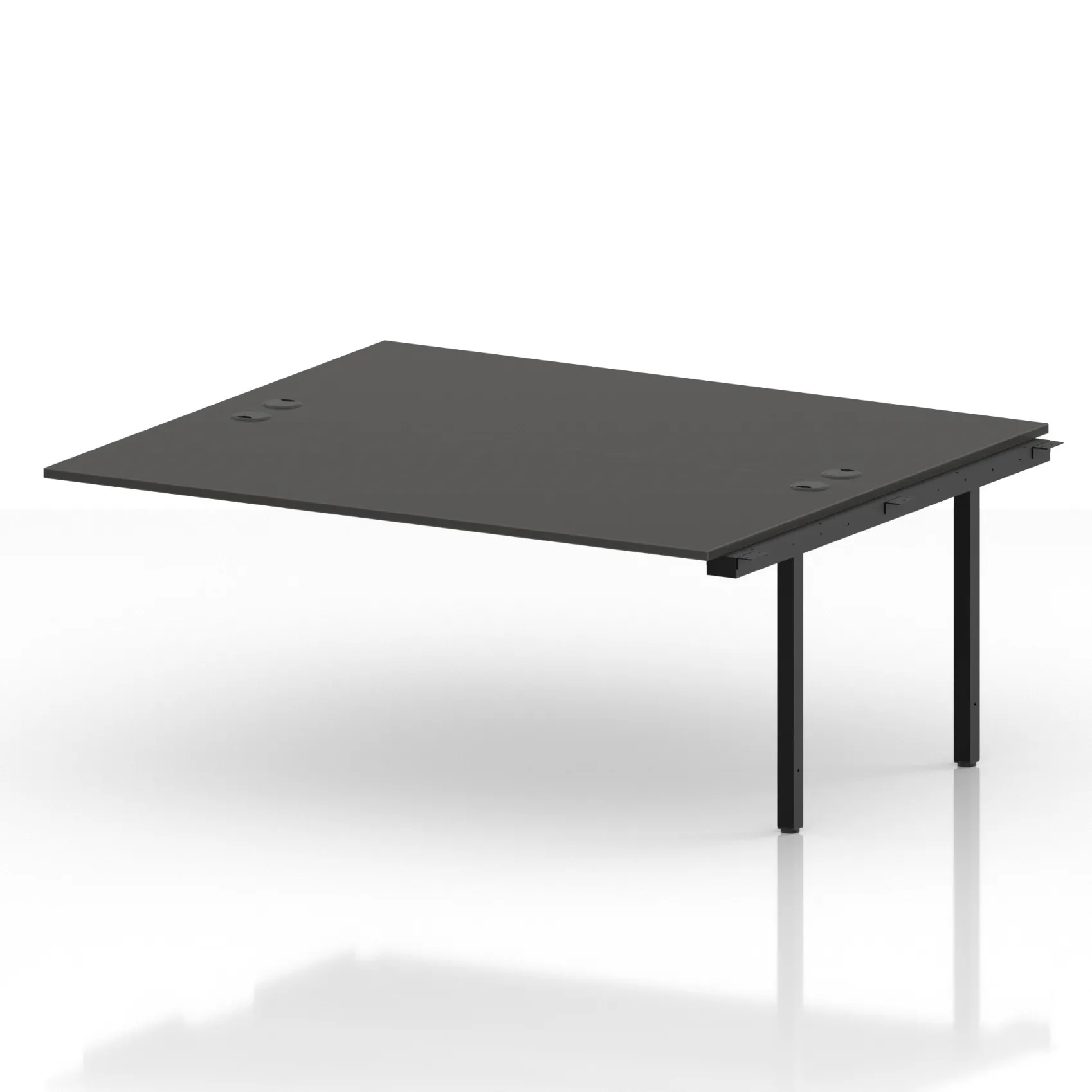 Impulse Back-to-Back Bench Desk Extension Kit for 2 More People