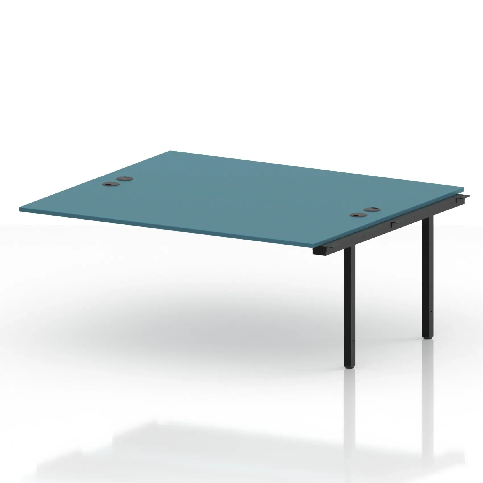 Impulse Back-to-Back Bench Desk Extension Kit for 2 More People