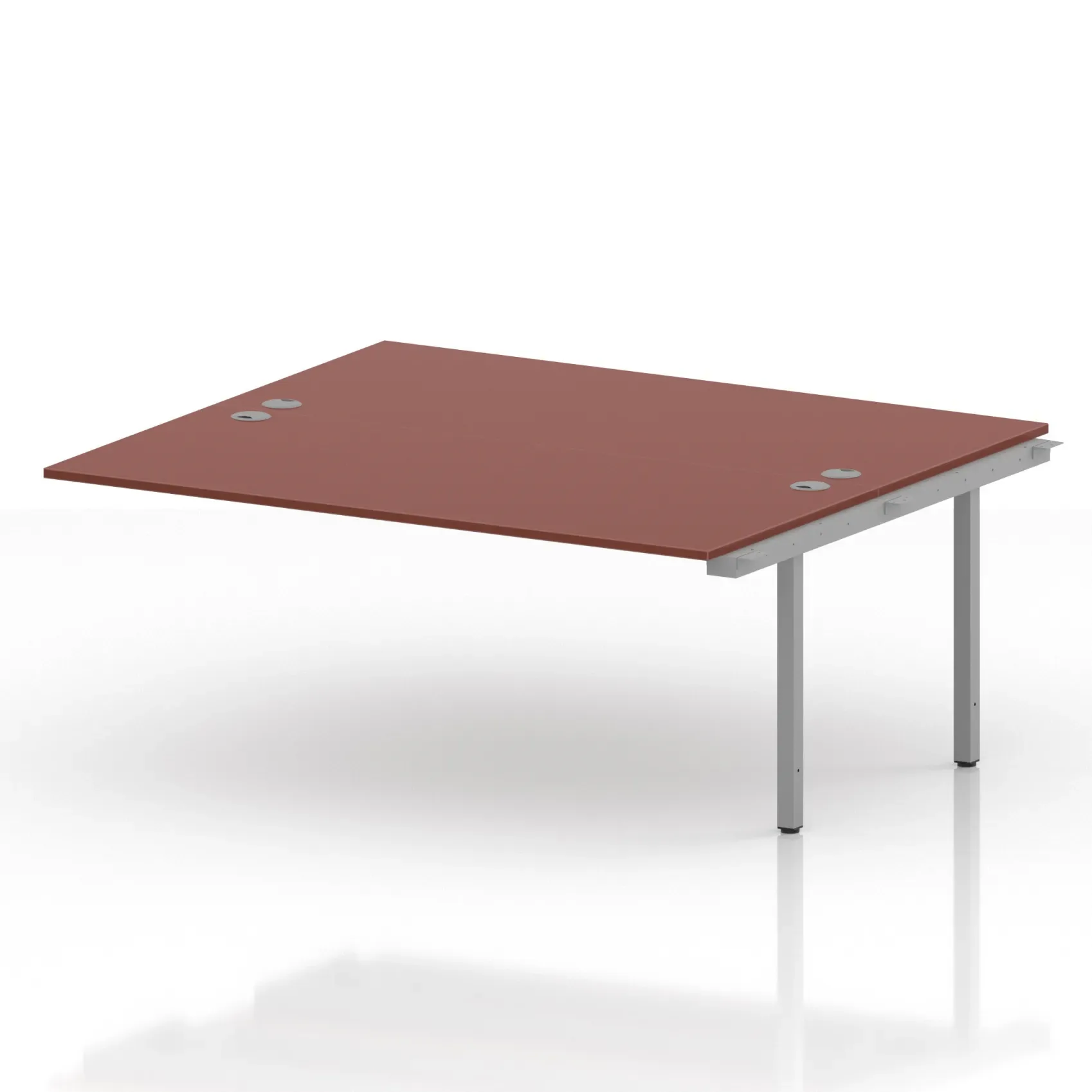 Impulse Back-to-Back Bench Desk Extension Kit for 2 More People