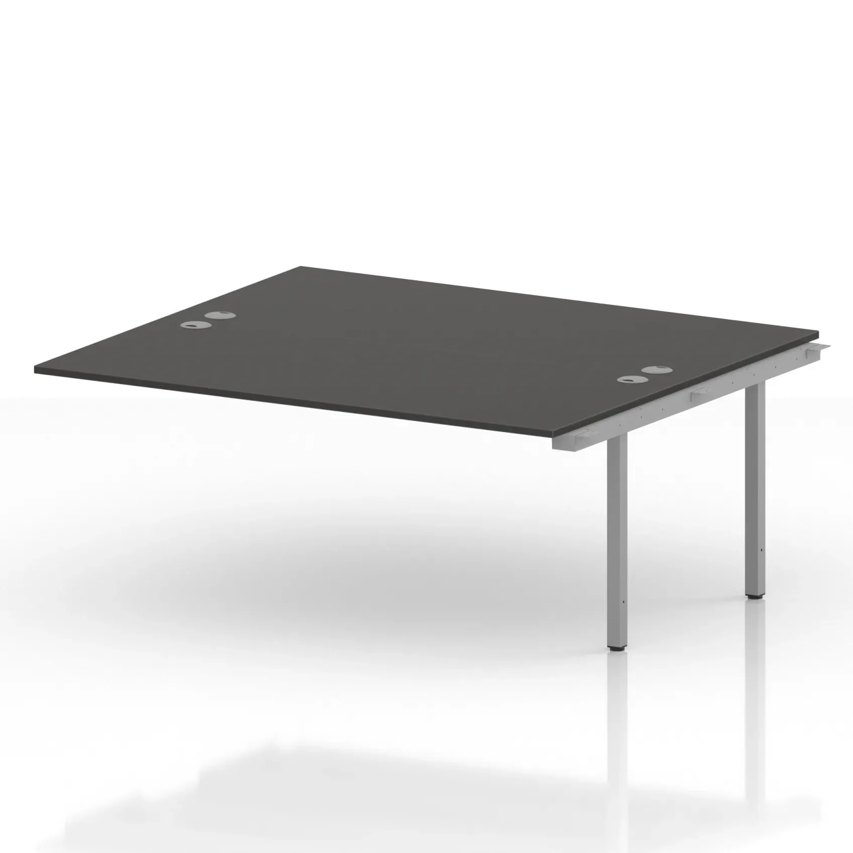 Impulse Back-to-Back Bench Desk Extension Kit for 2 More People