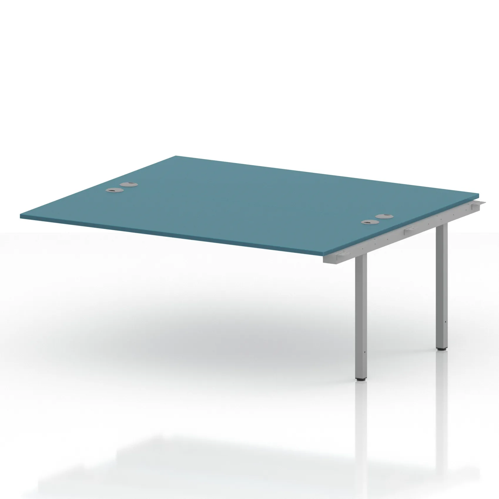 Impulse Back-to-Back Bench Desk Extension Kit for 2 More People
