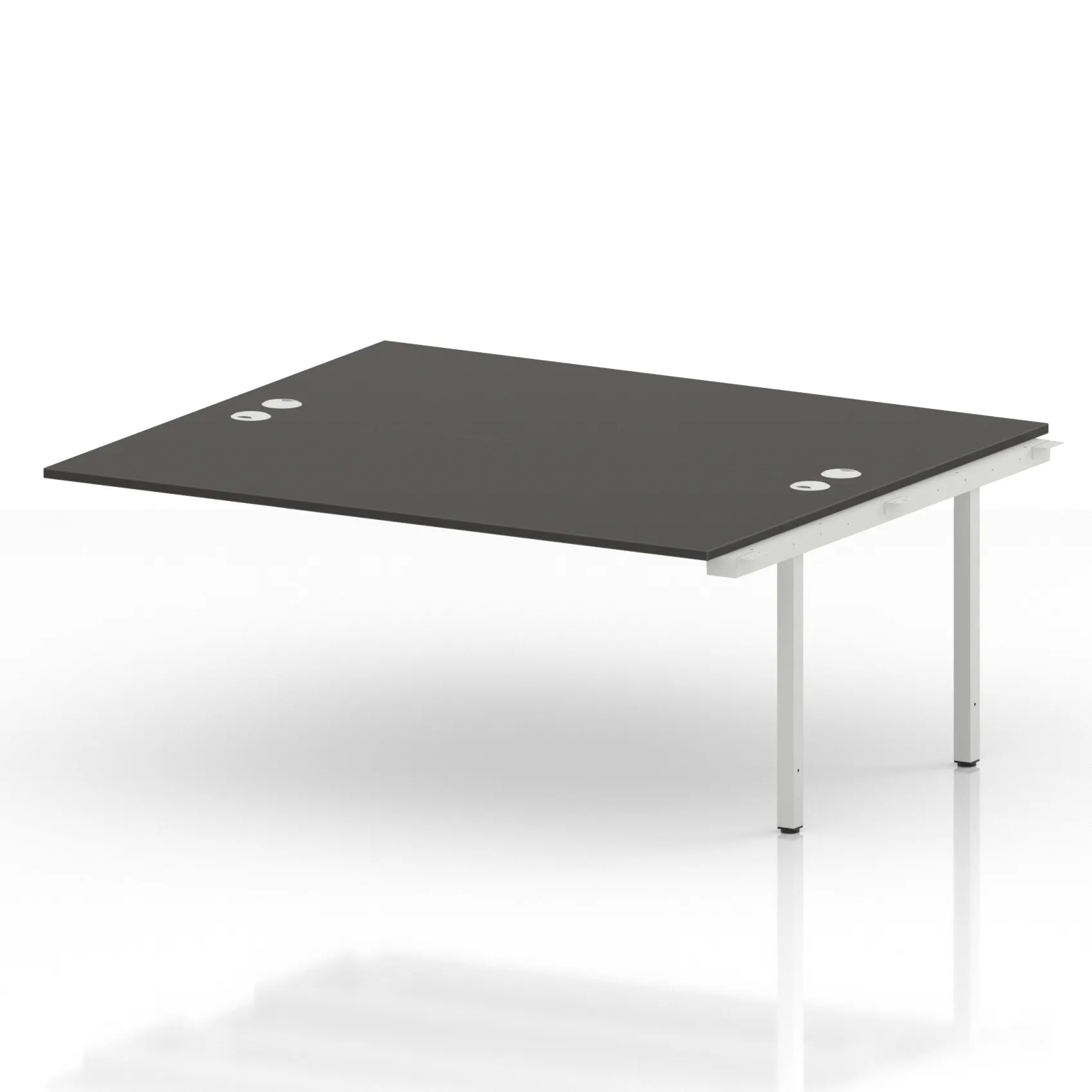 Impulse Back-to-Back Bench Desk Extension Kit for 2 More People