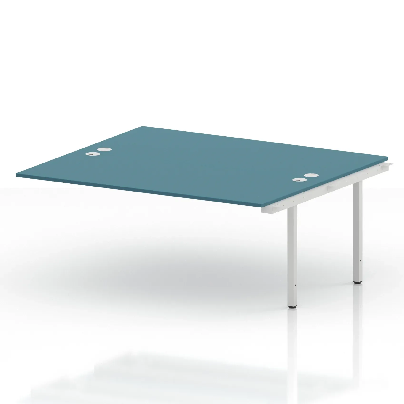 Impulse Back-to-Back Bench Desk Extension Kit for 2 More People