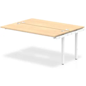 Impulse Back-to-Back Bench Desk Extension Kit for 2 More People