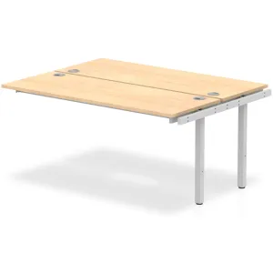 Impulse Back-to-Back Bench Desk Extension Kit for 2 More People