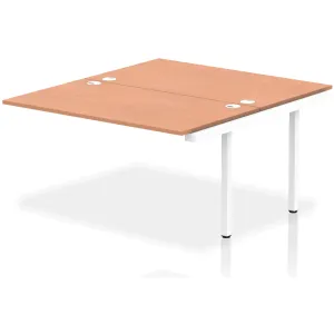 Impulse Back-to-Back Bench Desk Extension Kit for 2 More People