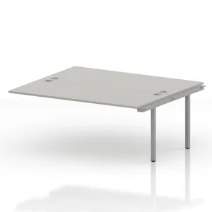 Impulse Back-to-Back Bench Desk Extension Kit for 2 More People