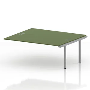 Impulse Back-to-Back Bench Desk Extension Kit for 2 More People
