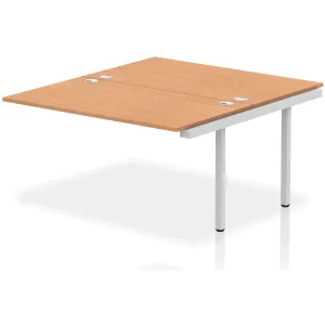 Impulse Back-to-Back Bench Desk Extension Kit for 2 More People