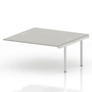 Impulse Back-to-Back Bench Desk Extension Kit for 2 More People