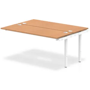 Impulse Back-to-Back Bench Desk Extension Kit for 2 More People