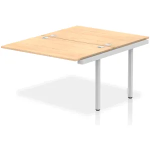 Impulse Back-to-Back Bench Desk Extension Kit for 2 More People