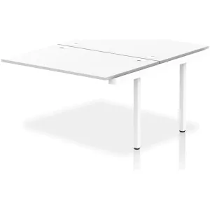 Impulse Back-to-Back Bench Desk Extension Kit for 2 More People