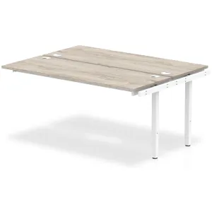 Impulse Back-to-Back Bench Desk Extension Kit for 2 More People