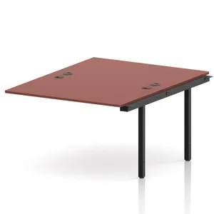 Impulse Back-to-Back Bench Desk Extension Kit for 2 More People