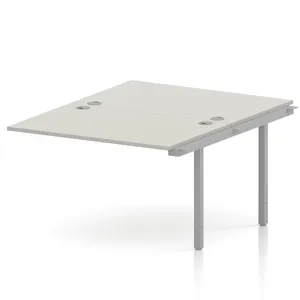 Impulse Back-to-Back Bench Desk Extension Kit for 2 More People