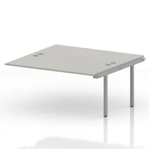 Impulse Back-to-Back Bench Desk Extension Kit for 2 More People