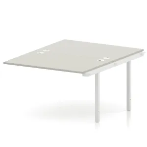 Impulse Back-to-Back Bench Desk Extension Kit for 2 More People