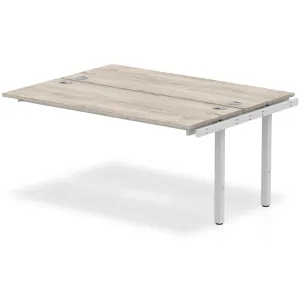 Impulse Back-to-Back Bench Desk Extension Kit for 2 More People