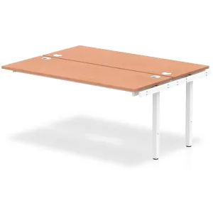Impulse Back-to-Back Bench Desk Extension Kit for 2 More People