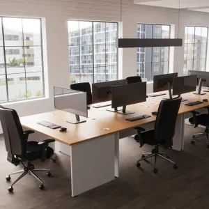 Impulse Back-to-Back Bench Desk
