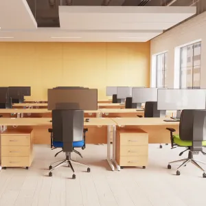 Impulse Back-to-Back Bench Desk