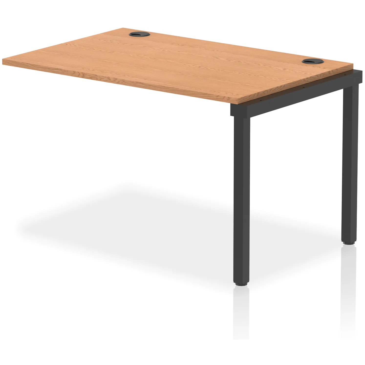 Impulse Single Row Bench Desk Extension Kit for One Extra Workstation