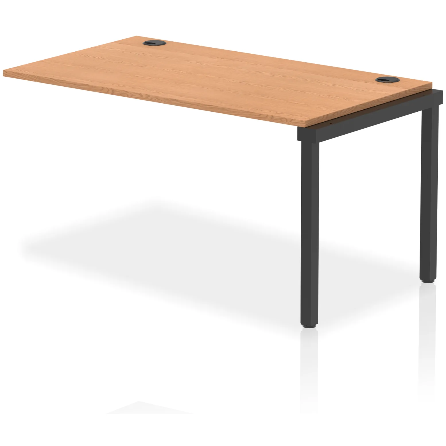 Impulse Single Row Bench Desk Extension Kit for One Extra Workstation