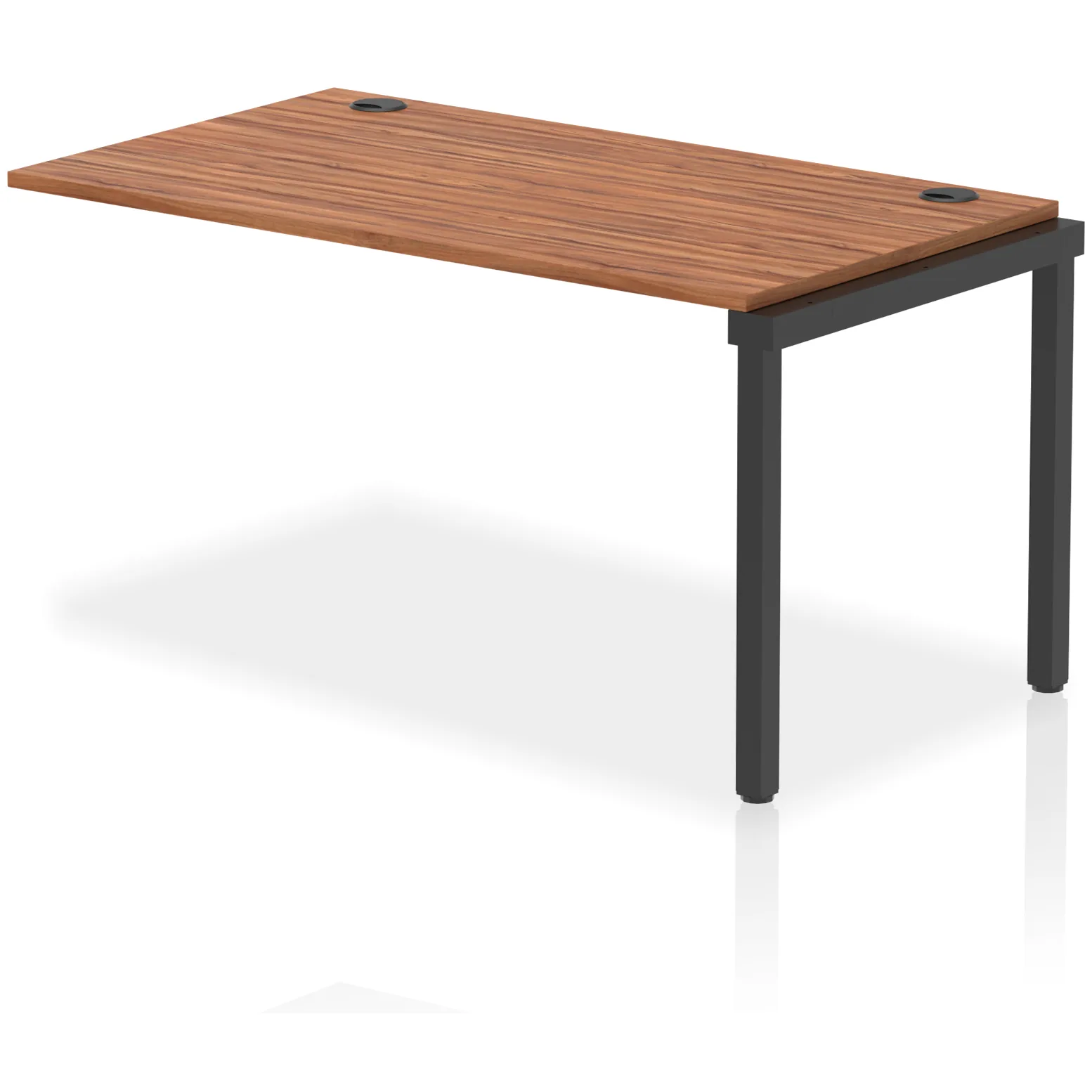 Impulse Single Row Bench Desk Extension Kit for One Extra Workstation