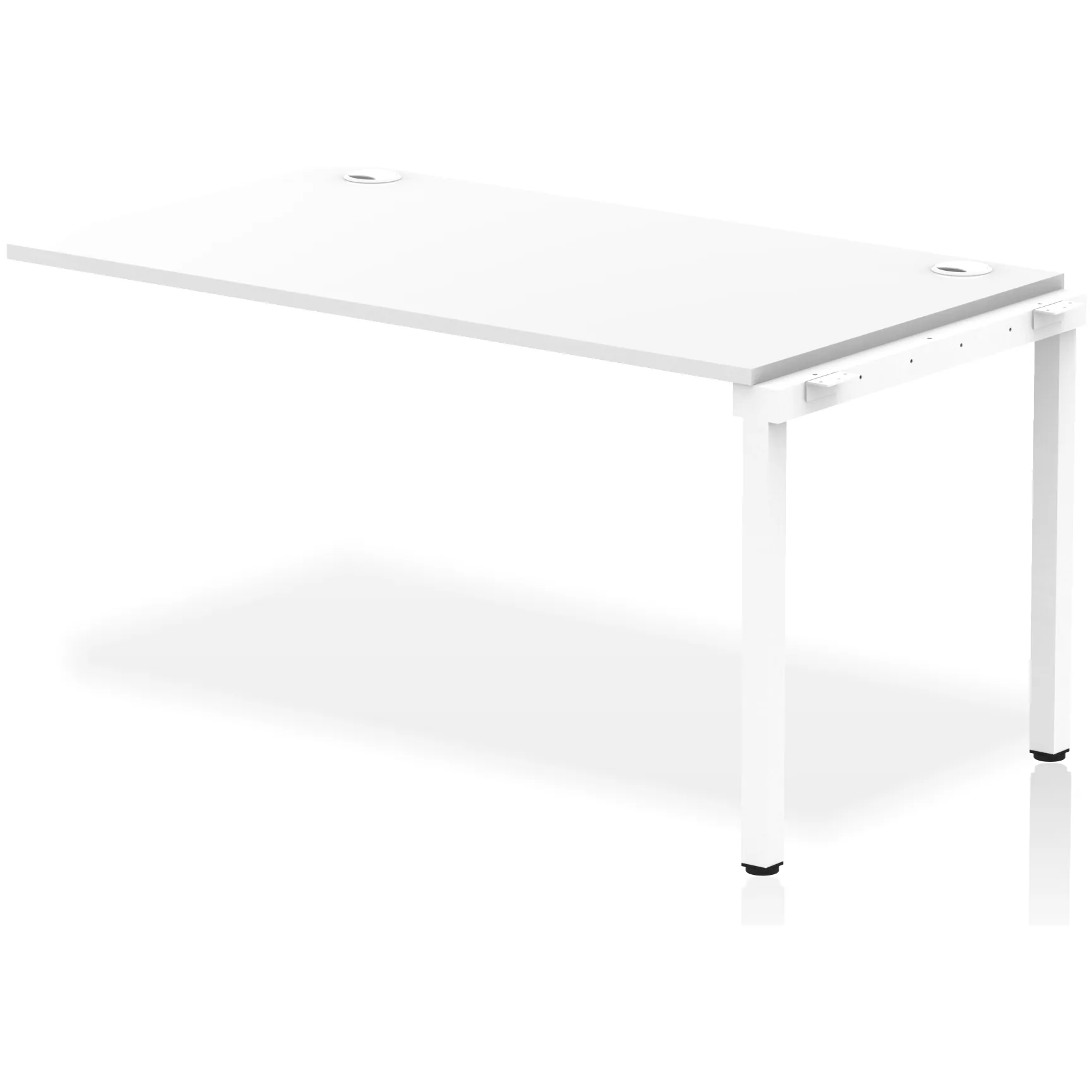 Impulse Single Row Bench Desk Extension Kit for One Extra Workstation