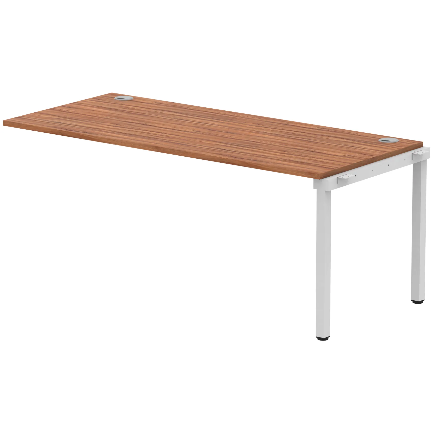 Impulse Single Row Bench Desk Extension Kit for One Extra Workstation