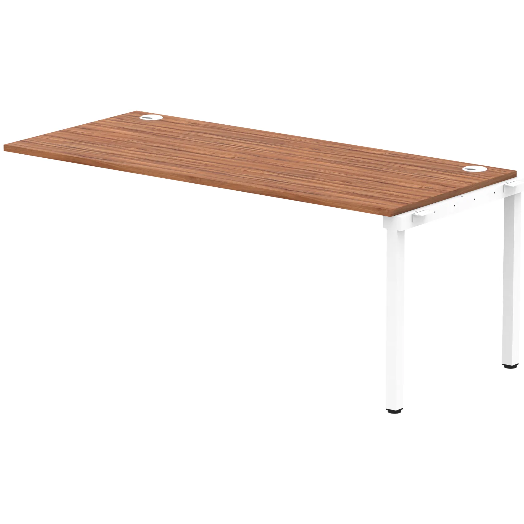 Impulse Single Row Bench Desk Extension Kit for One Extra Workstation