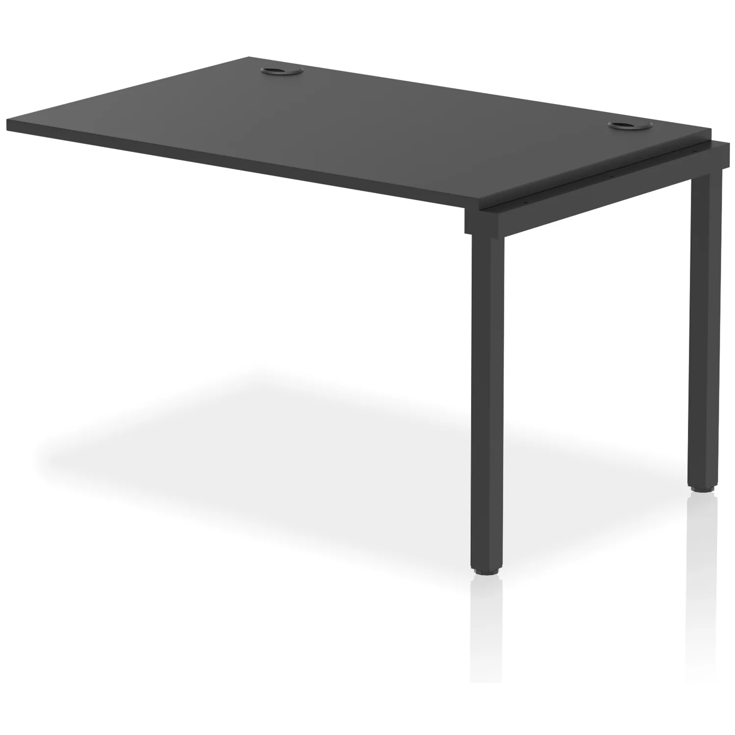 Impulse Single Row Bench Desk Extension Kit for One Extra Workstation