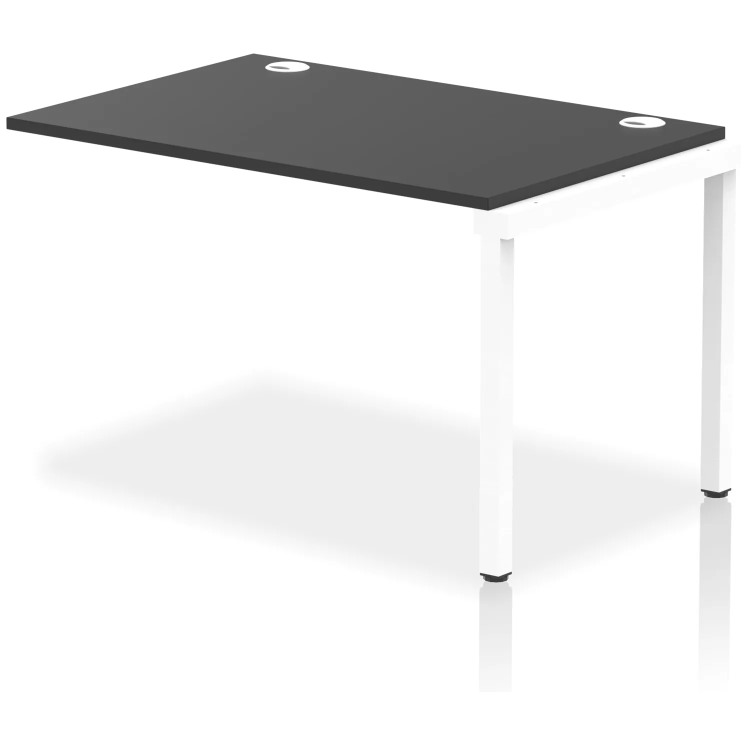Impulse Single Row Bench Desk Extension Kit for One Extra Workstation