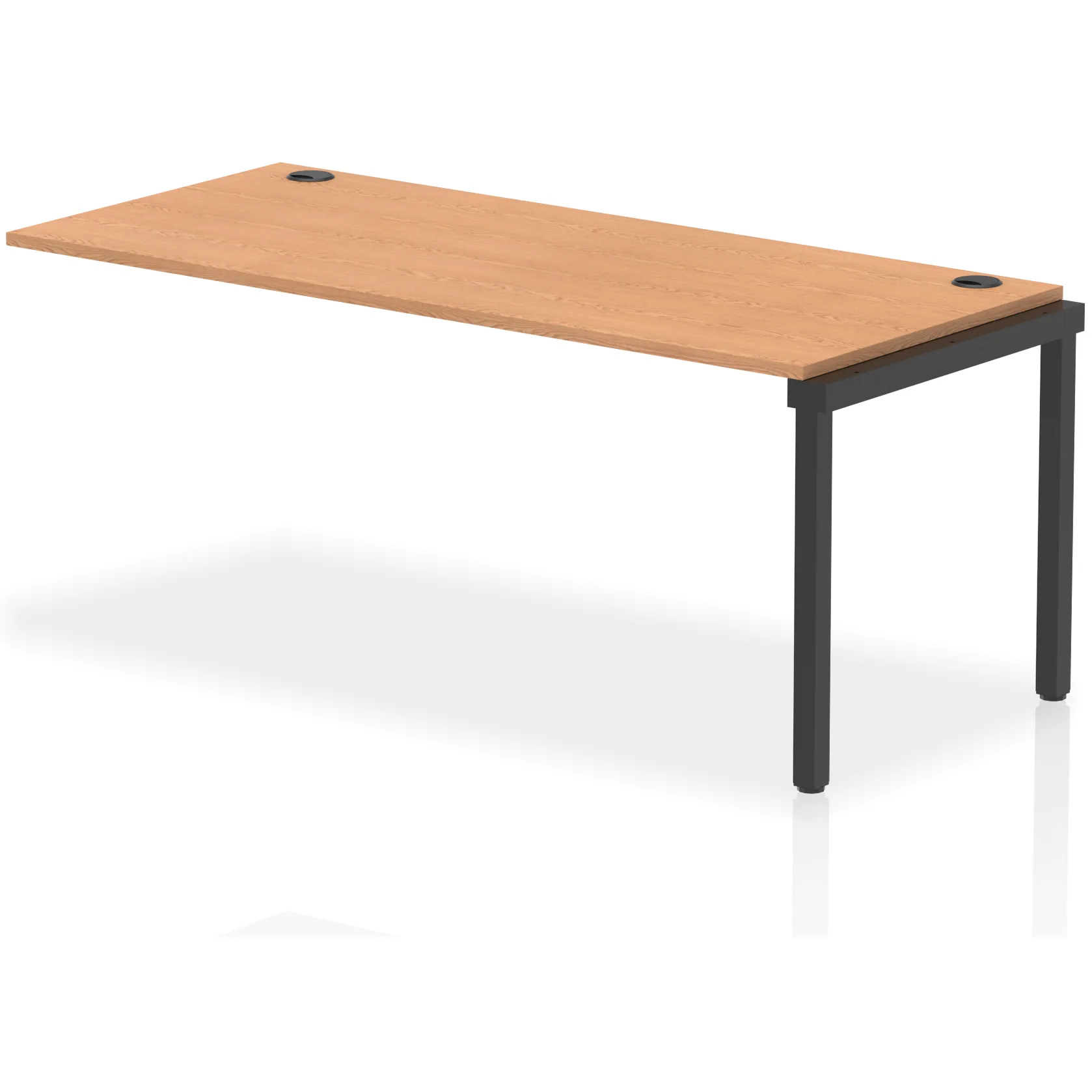 Impulse Single Row Bench Desk Extension Kit for One Extra Workstation